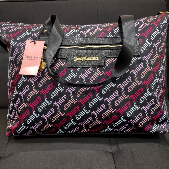 Juicy Cotoure Goth Logo Weekender Bag - Picture 1 of 4